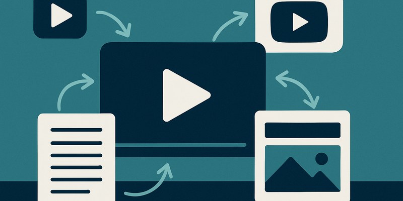 How to Repurpose One Video into Many Pieces of Content